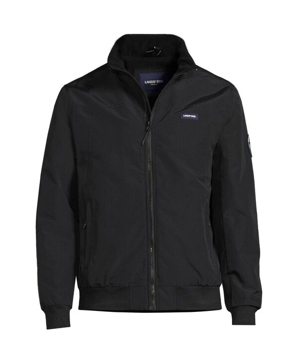 【送料無料】 ランズエンド メンズ ジャケット ブルゾン アウター Men 039 s Classic Squall Waterproof Insulated Winter Jacket Black