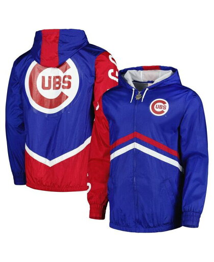 【送料無料】 ミッチェル&ネス メンズ ジャケット・ブルゾン アウター Men's Royal Chicago Cubs Undeniable Full-Zip Hoodie Windbreaker Jacket Royal 【送料無料】 ミッチェル&ネス メンズ ジャケット・ブルゾン アウター Men's Royal Chicago Cubs Undeniable Full-Zip Hoodie Windbreaker Jacket Royal