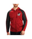 yz J[ oNX Y WPbgEu] AE^[ Men's Red Georgia Bulldogs Neutral Zone Raglan Full-Zip Track Jacket Hoodie Red