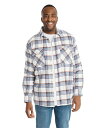 yz Wj[ rbO Y WPbgEu] AE^[ Men's Levi Check Overshirt Jacket Stone