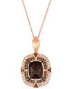 【送料無料】 ル ヴァン レディース ネックレス・チョーカー・ペンダントトップ アクセサリー Chocolate Quartz (3-1/2 ct. t.w.)...