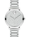 モバド 【送料無料】 モバド レディース 腕時計 アクセサリー Women's Bold Evolution 2.0 Swiss Quartz Silver-Tone Stainless Steel Watch 34mm Silver-Tone