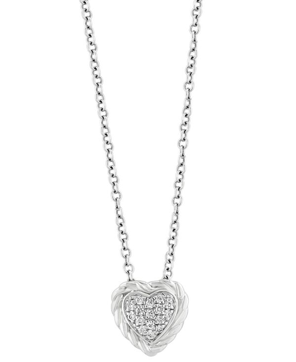 yz GtB[ fB[X lbNXE`[J[Ey_ggbv ANZT[ EFFY&reg; Diamond Pav&eacute; Heart 18