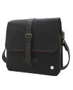 yz g[P fB[X V_[obO obO Waxed Carroll Shoulder Bag Dark Brown