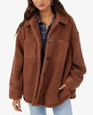 【送料無料】 オニール レディース ジャケット・ブルゾン アウター Juniors' Heath Sherpa Jacket Tobacco