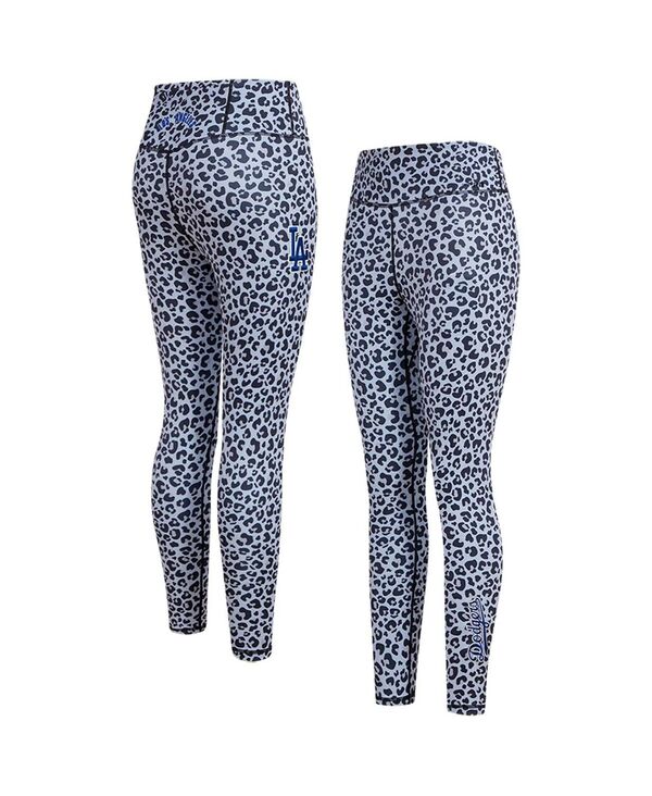 yz vX^_[h fB[X MX {gX Women's Leopard Los Angeles Dodgers Allover Print Leggings Leopard