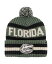 ̵ 47֥  ˹ ꡼ Men's Green Florida Gators OHT Military-Inspired Appreciation Bering Cuffed Knit Hat with Pom Green