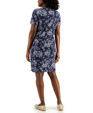 ケレンスコット レディース ワンピース トップス Tiole Floral Dress Intrepid Blue