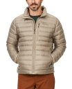 【送料無料】 マーモット メンズ ジャケット・ブルゾン ダウンジャケット アウター Men's Highlander Quilted Full-Zip Down Jacket Vetiver