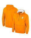  コロシアム メンズ パーカー・スウェット フーディー アウター Men's Tennessee Orange Tennessee Volunteers Half-Zip Hoodie Tennessee Orange