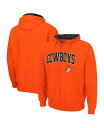 【送料無料】 コロシアム メンズ パーカー・スウェット フーディー アウター Men's Orange Oklahoma State Cowboys Arch Logo 3.0 Full-Zip Hoodie Orange(4)