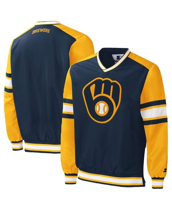 ̵   㥱åȡ֥륾 ɥ֥졼  Men's Navy Milwaukee Brewer...