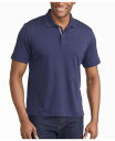 【送料無料】 アンタックイット メンズ ポロシャツ トップス Men's Wrinkle-Free Damaschino Polo Navy