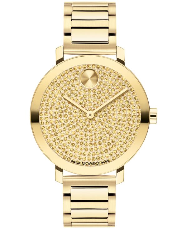 モバド 【送料無料】 モバド レディース 腕時計 アクセサリー Women's Bold Evolution 2.0 Swiss Quartz Ionic Plated Light Gold-Tone 2 Steel Watch 34mm Gold-Tone
