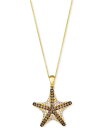 【送料無料】 ル ヴァン レディース ネックレス・チョーカー・ペンダントトップ アクセサリー Chocolate Diamond & Nude Diamond ...