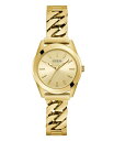 yz QX fB[X rv ANZT[ Women's Analog Gold-Tone Stainless Steel Watch 32mm Gold-Tone