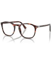 yz y\ Y TOXEACEFA ANZT[ Men's Eyeglasses PO3007VM Havana