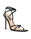 【送料無料】 ナインウェスト レディース サンダル シューズ Women's Tidle Ankle Strap Dress Sandals Black Pat...