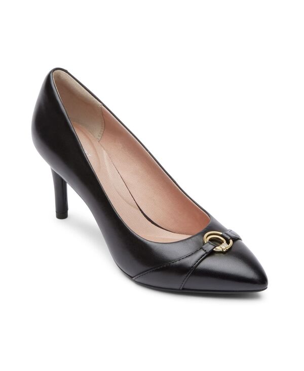 ロックポート ハイヒール 【送料無料】 ロックポート レディース パンプス シューズ Women's Tm75Mmpth Orn Leather Pump Black