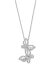 ե ǥ ͥå쥹硼ڥȥȥå ꡼ EFFY® Diamond Butterfly 18 Pendant Necklace (1-3/8 ct. t.w.) in 14k White Gold White Gold