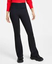 【送料無料】 イデオロギー レディース レギンス ボトムス Women's High Rise Flare Leggings Deep Black