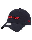 【送料無料】 ニューエラ レディース 帽子 アクセサリー Women's Navy Boston Red Sox Shoutout 9TWENTY Adjustable Hat Navy