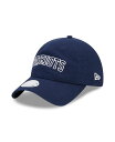 【送料無料】 ニューエラ レディース 帽子 アクセサリー Women's Navy New England Patriots Collegiate 9TWENTY Adjustable Hat Navy