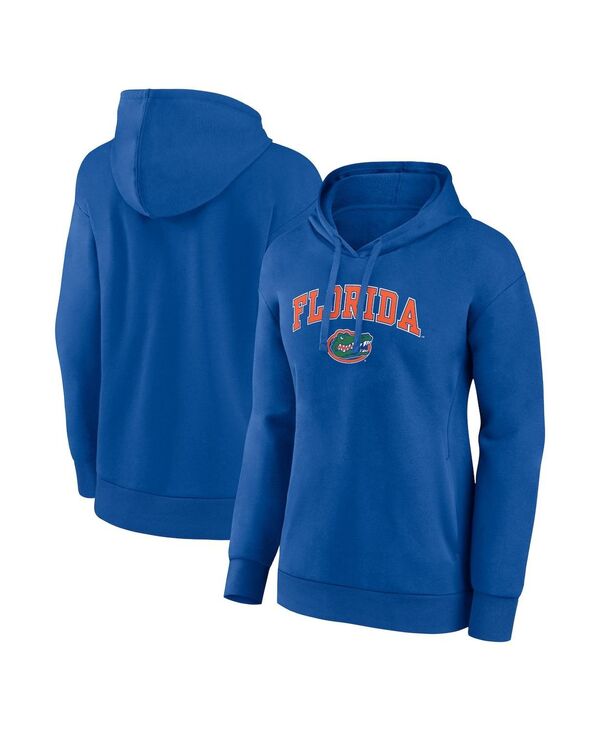 ̵ եʥƥ ǥ ѡå աǥ  Women's Branded Royal Florida Gators Evergreen Campus Pullover Hoodie Royal