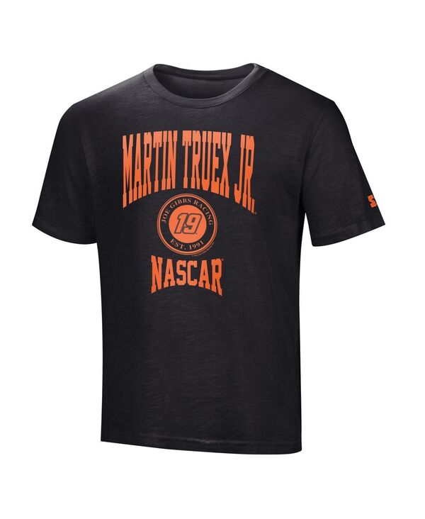 【送料無料】 スターター メンズ Tシャツ トップス Men's Black Martin Truex Jr Scout T-shirt Black