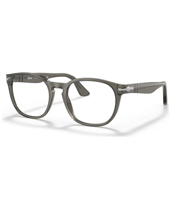 【送料無料】 ペルソル メンズ サングラス・アイウェア アクセサリー Men's Eyeglasses PO3283V Trasparent Taupe Gray
