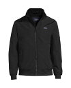 【送料無料】 ランズエンド メンズ ジャケット・ブルゾン アウター Men's Big & Tall Classic Squall Waterproof Insulated Winter Jacket Black