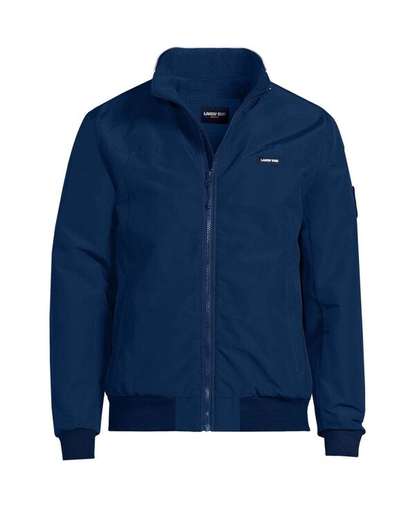 ランズエンド メンズ アウター ジャケット・ブルゾン トール ジャケット Lands' End Men's Big & Tall Classic Squall Waterproof Insulated Winter Jacket Deep sea navy ネイビー