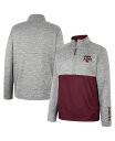 【送料無料】 コロシアム メンズ ジャケット・ブルゾン アウター Men's Gray Texas A&M Aggies John Half-Zip Jacket Gray(4)