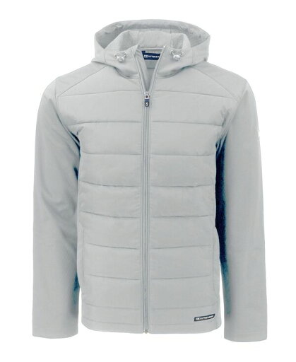 【送料無料】 カッターアンドバック メンズ ジャケット・ブルゾン アウター Evoke Hybrid Eco Softshell Recycled Full Zip Mens Big & Tall Hooded Jacket Concrete 【送料無料】 カッターアンドバック メンズ ジャケット・ブルゾン アウター Evoke Hybrid Eco Softshell Recycled Full Zip Mens Big & Tall Hooded Jacket Concrete