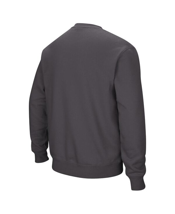 【送料無料】 コロシアム メンズ パーカー・スウェット アウター Men's Charcoal Virginia Tech Hokies Arch & Logo Pullover Sweatshirt Charcoal