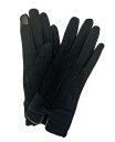 【送料無料】 マーカスアドレール レディース 手袋 アクセサリー Women's Bow Jersey Touchscreen Glove with Fleec...
