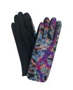 【送料無料】 マーカスアドレール レディース 手袋 アクセサリー Women's Swirl Print Jersey Touchscreen Glove Pl...
