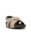 【送料無料】 フィットフロップ レディース サンダル シューズ Women 039 s Lulu Leather Back-Strap Sandals Latte Beige