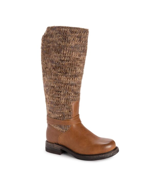 【送料無料】 ムクルクス レディース ブーツ・レインブーツ シューズ Women's Logger Alberta Boots Cognac