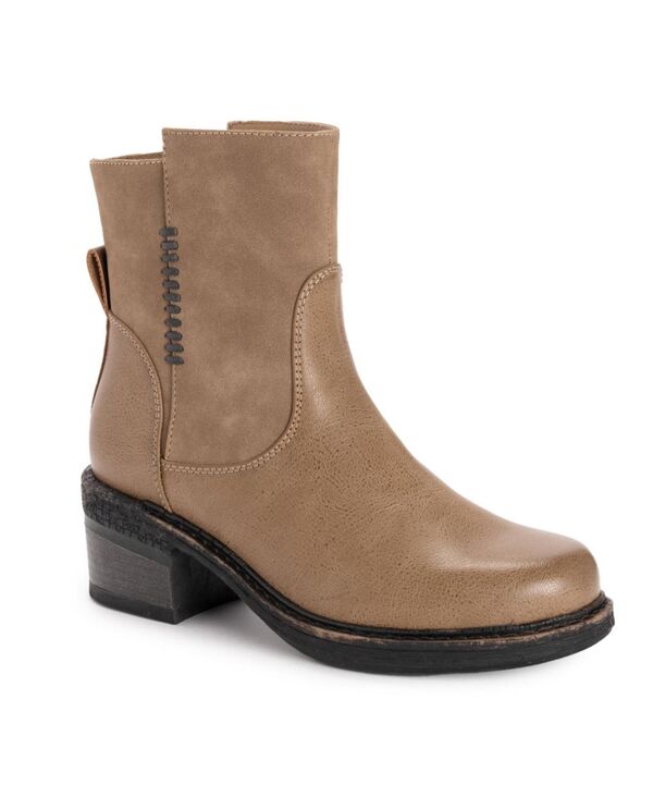 ムクルクス レディース シューズ ブーツ・レインブーツ MUK LUKS Women's Logger Niagara Booties Taupe トープ