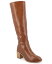 【送料無料】 ジュルネ コレクション レディース ブーツ・レインブーツ シューズ Women's Romilly Tru Comfort Foam Wide Width Regular Calf Stacked Block Heel Round Toe Boots Brown