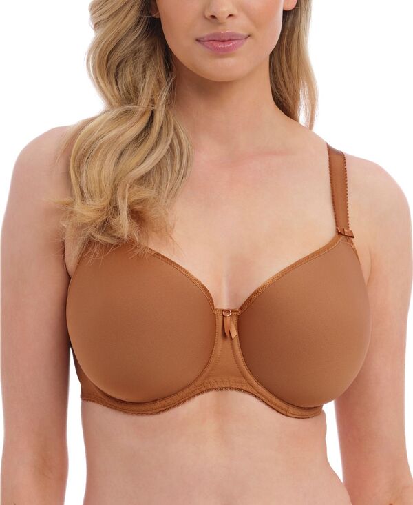 【送料無料】 ファンタジー レディース ブラジャー アンダーウェア Women's Rebecca Essentials Underwire Molded Spacer Bra Cinnamon