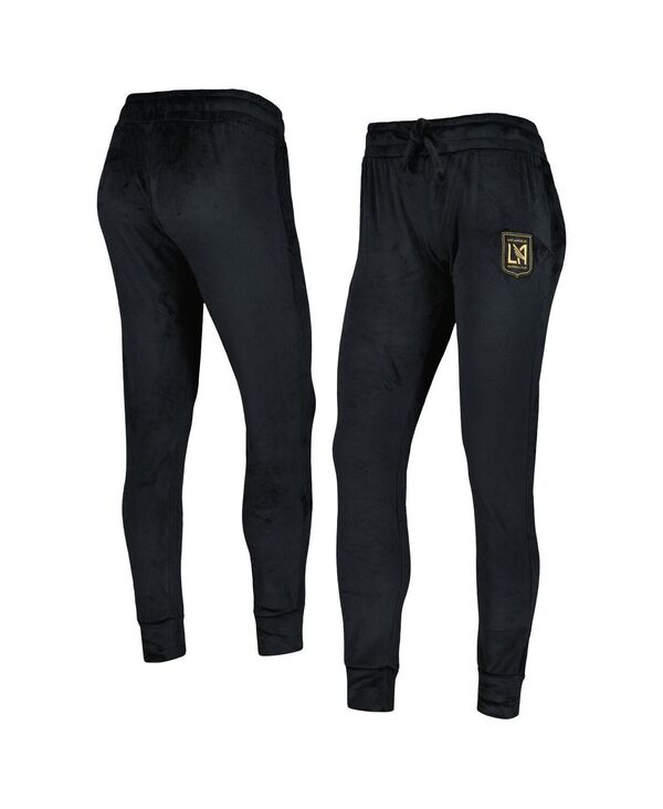 【送料無料】 コンセプツ スポーツ レディース カジュアルパンツ ボトムス Women s Black LAFC Intermission Velour Cuffed Pants Black