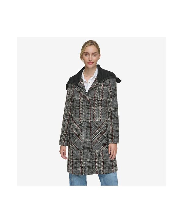  アンドリューマーク レディース ジャケット・ブルゾン アウター Women's Rivas Multi Color Wool Tweed Coat Pepper