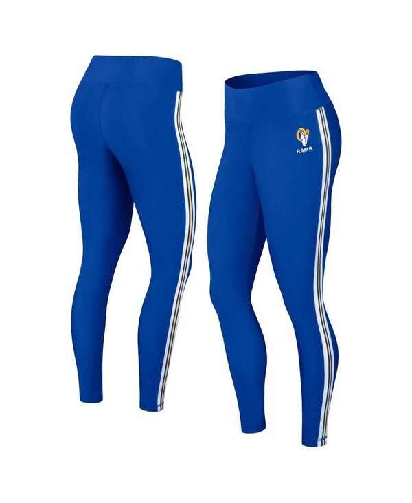 yz EFA oC G Ah[Y fB[X MX {gX Women's Royal Los Angeles Rams Color Block Leggings Royal