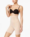 【送料無料】 スパンク レディース パンツ アンダーウェア OnCore High-Waisted Mid-Thigh Short Soft Nude- Nude 01