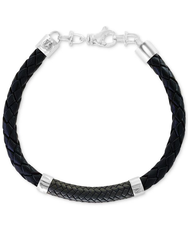 超人気の エフィー メンズ ブレスレット バングル アンクレット アクセサリー Effy Men S Leather Bracelet In Sterling Silver Silver 年最新海外 Indiatribune Com 超人気の エフィー メンズ ブレスレット バングル アンクレット アクセサリー Effy Men S Leather Bracelet In Sterling Silver Silver 年最新海外 Indiatribune Com