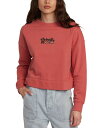 【送料無料】 ルーカ レディース シャツ トップス Juniors' Thrive Sweatshirt Mineral Red