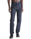 カルバン・クライン 【送料無料】 カルバンクライン メンズ デニムパンツ ジーンズ ボトムス Men's Standard Straight-Fit Stretch Jeans Blue Rinse