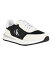 【送料無料】 カルバンクライン レディース スニーカー シューズ Women's Piper Lace-Up Platform Casual Sneakers White, Black Multi- Manmade, Textile Upper and Leather Sole
